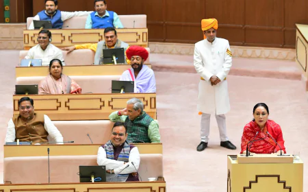 राजस्थान बजट 2026-27: समग्र विकास का रोडमैप, मुख्यमंत्री भजनलाल शर्मा का बड़ा दावा