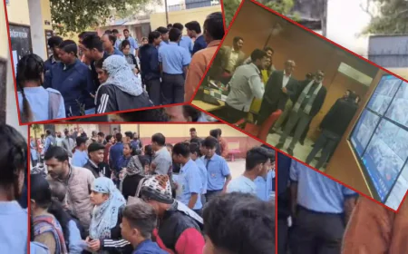 हाथों में प्रवेश पत्र और मन में उत्साह, आज से बोर्ड परीक्षा का महाकुंभ शुरू।