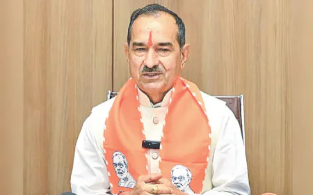 मदन राठौड़ का कांग्रेस पर तीखा तंज वो होटल में कुर्सी बचाते रहे,हम धरातल पर विकास लाए