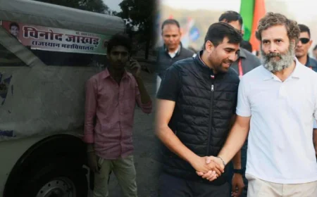 वेटर की नौकरी से NSUI के नेशनल प्रेसिडेंट तक: संघर्ष की मिसाल बने विनोद जाखड़, 2 बार टिकट कटा पर नहीं मानी हार