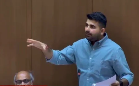 DNP के बाशिंदों का दर्द: "कंपनियों को जमीन, पर अपनों को सड़क-पानी भी नहीं", सदन में गरजे विधायक रविंद्र सिंह भाटी