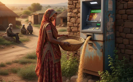 24 घंटे मिलेगा राशन, अब राशन दुकानों पर लगेगी अनाज एटीएम मशीन।