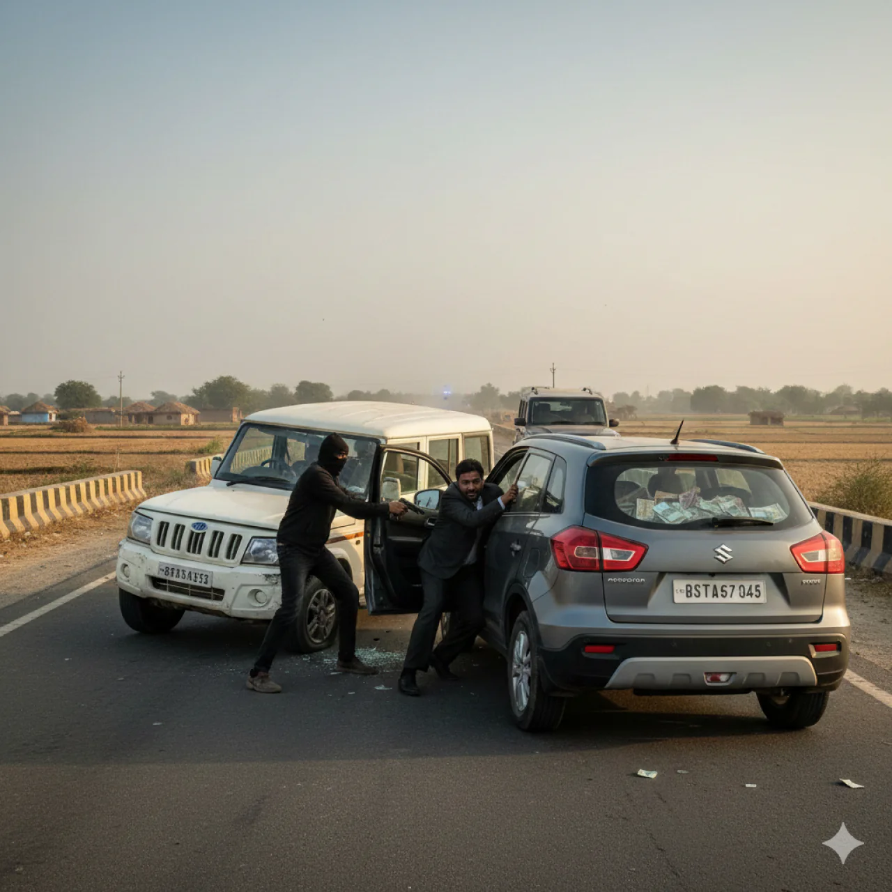 बालोतरा में व्यापारी से छीने 10 लाख, उसी पैसों से खरीदी स्कॉर्पियो