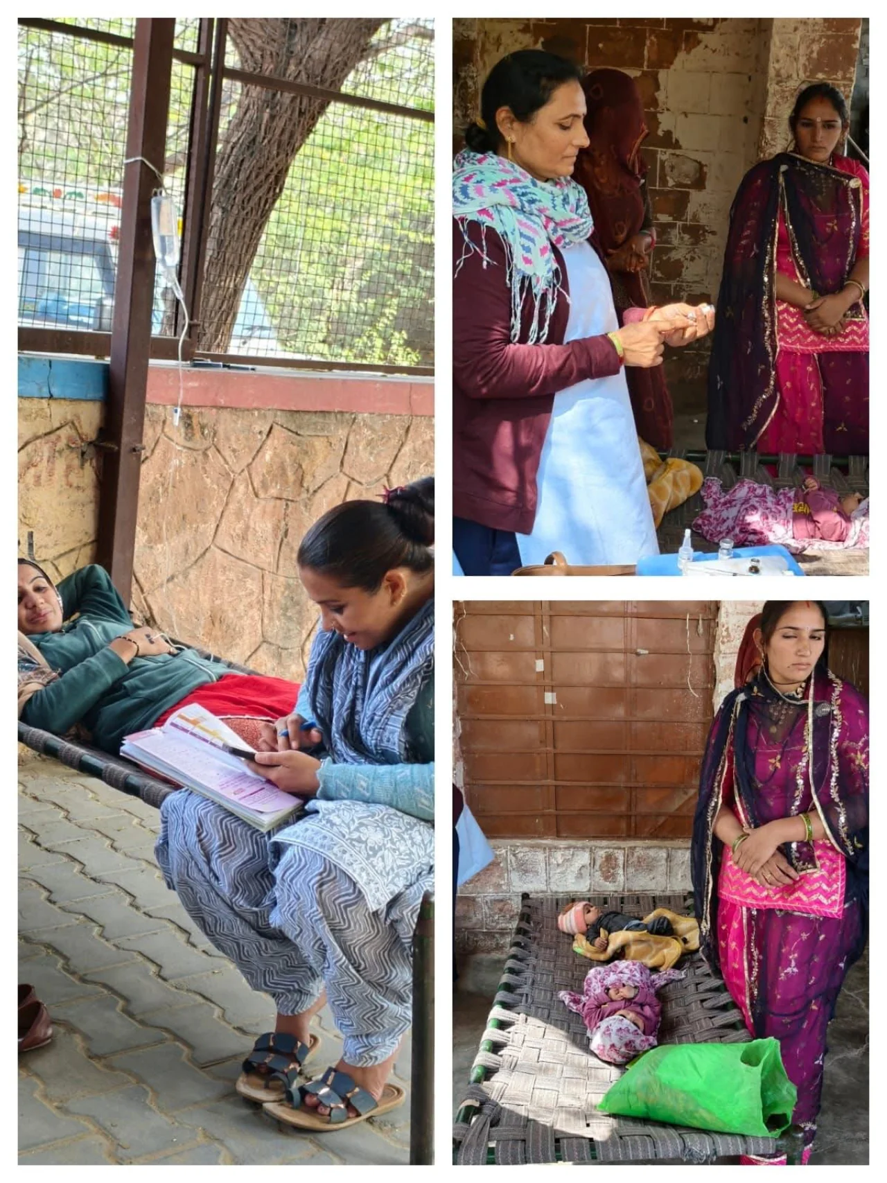 बामणोर CHC की बदहाली: टीन शेड के नीचे इलाज, खिड़की से जांच को मजबूर डॉक्टर