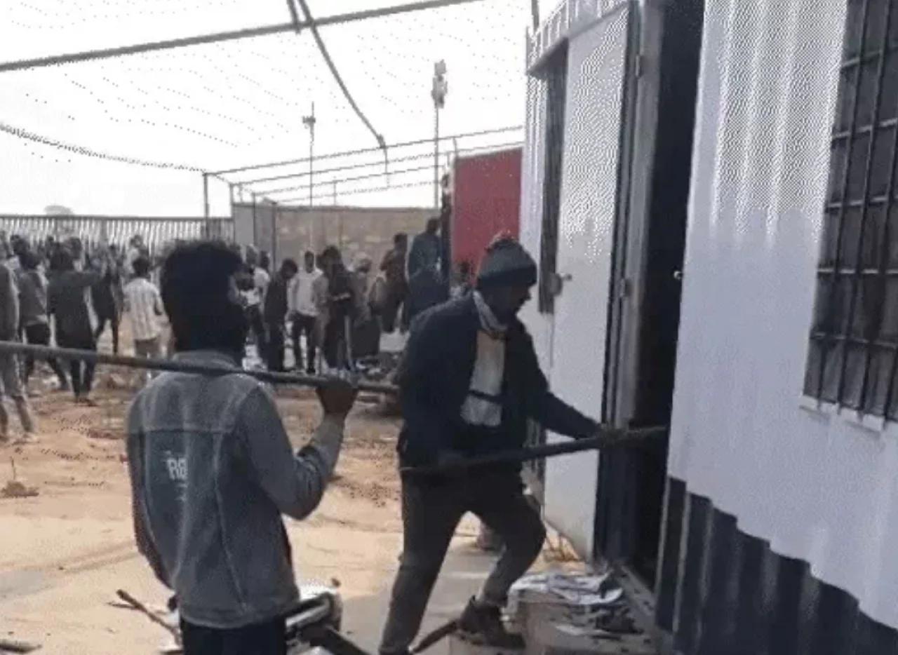 वंडर सीमेंट प्लांट में मजदूरों का बवाल, तोड़फोड़ के बाद 4 थानों की पुलिस तैनात