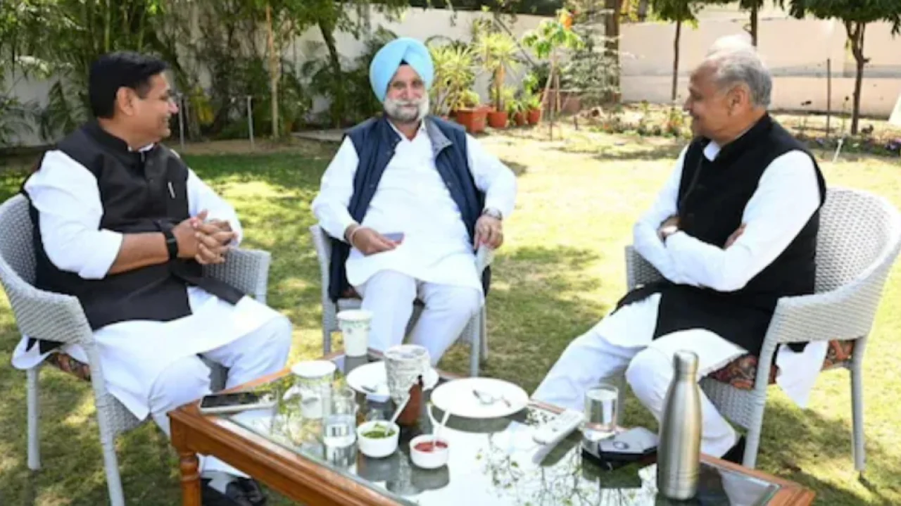 गहलोत आवास पर सीक्रेट मीटिंग रंधावा-डोटासरा संग चुनावी चक्रव्यूह तैयार!