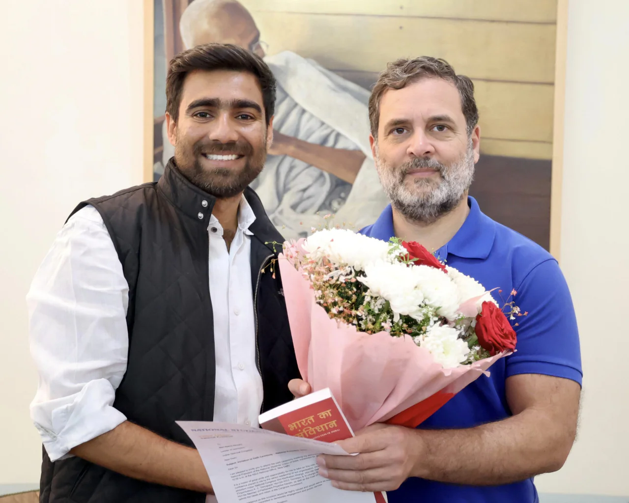 NSUI अध्यक्ष ने राहुल गांधी से की भेंट: 28 फरवरी को होगा पदभार ग्रहण, युवाओं के मुद्दों पर हुई चर्चा।