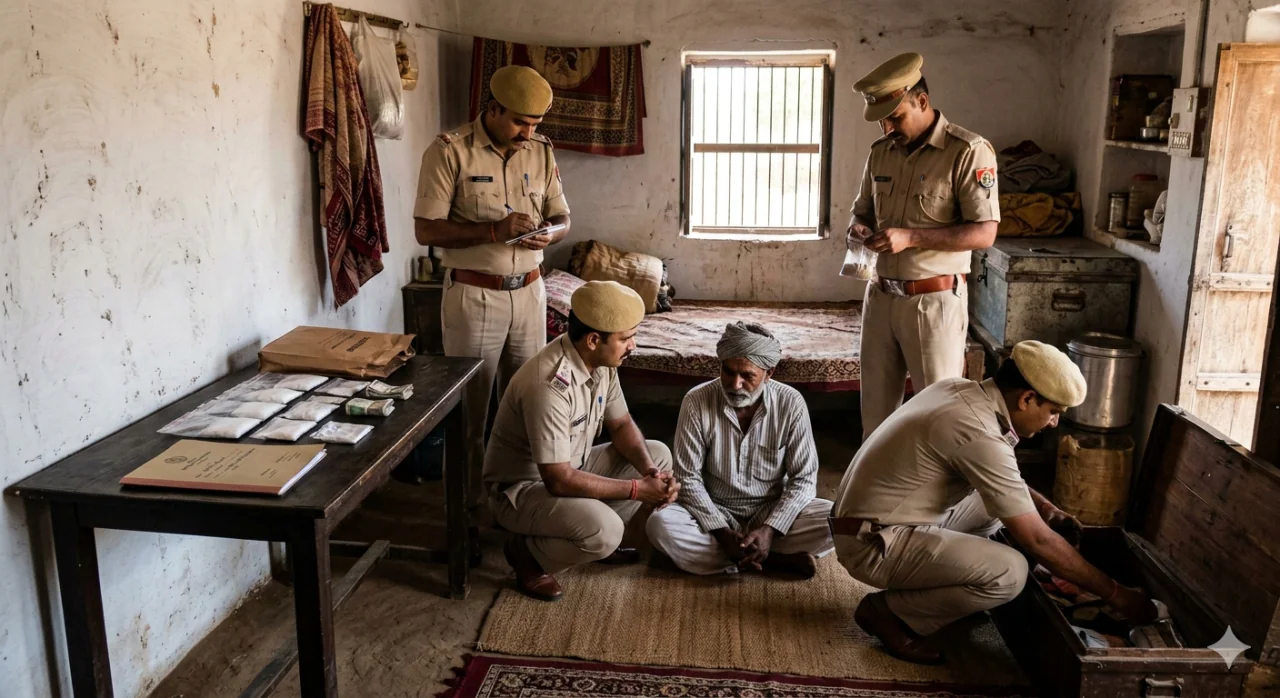 बाड़मेर में 99 ग्राम एमडी के साथ तस्कर गिरफ्तार, पहले से 6 केस दर्ज