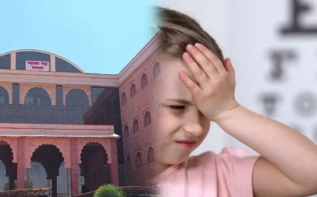 स्मार्टफोन से बच्चों में बढ़ रहा मायोपिया रोग, बढ़ रहा आंखों का आकार।