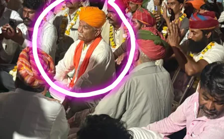 होली पर सियासत से ऊपर संवेदना: ओरण पदयात्रियों के बीच पहुंचे छोटू सिंह, मिठाई भी नहीं हुई स्वीकार